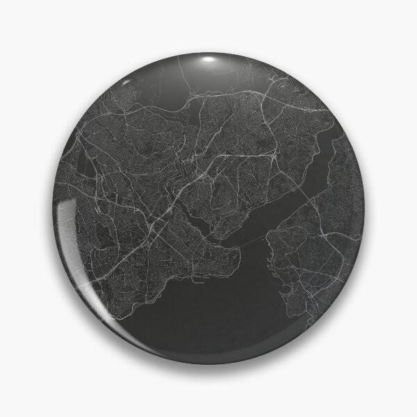 Item preview, Silver Istanbul City Map designed and sold by Alo.