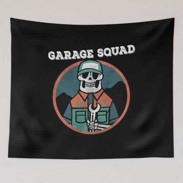 Item preview, Garage Squad Mechanic Design designed and sold by JBDeszigns.