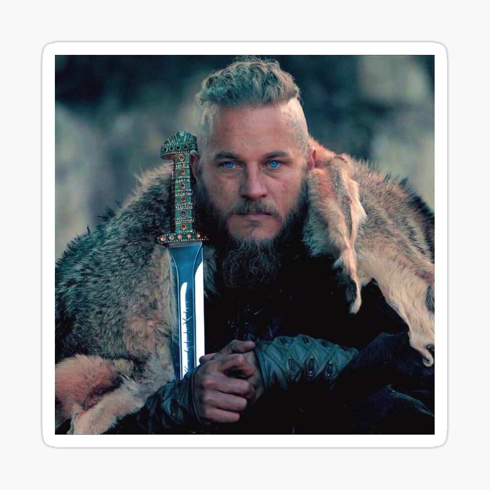 Ragnar Lothbrok Vikings Poster By Wisdom7 Redbubble