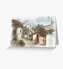 ALBEROBELLO...ITALIA DEL SUD Greeting Card