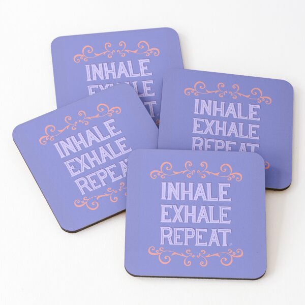 Item preview, Inhale Exhale Repeat designed and sold by Angelicabydesign.