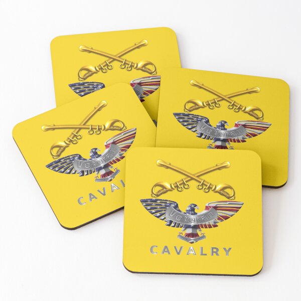 Item preview, Proud Army Veteran Cavalry Veteran Customized Eagle designed and sold by SoldierAlways.