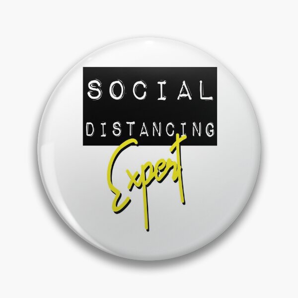 Item preview, Social Distancing Expert designed and sold by mymysterycloset.