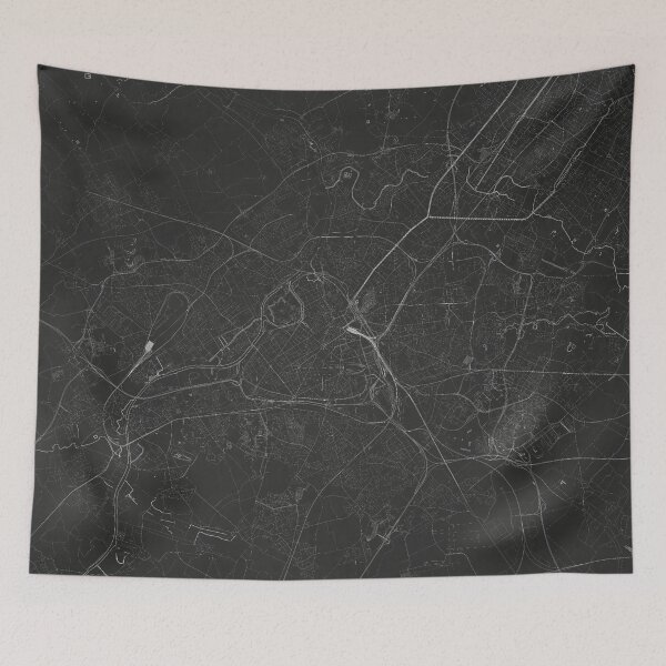 Item preview, Silver Lille City Map designed and sold by Alo.