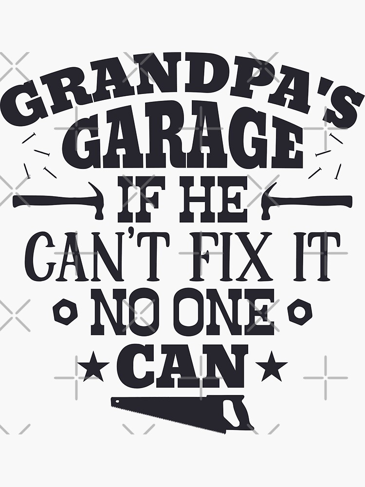 "Garage Squad" Sticker for Sale by topnodream13 Redbubble