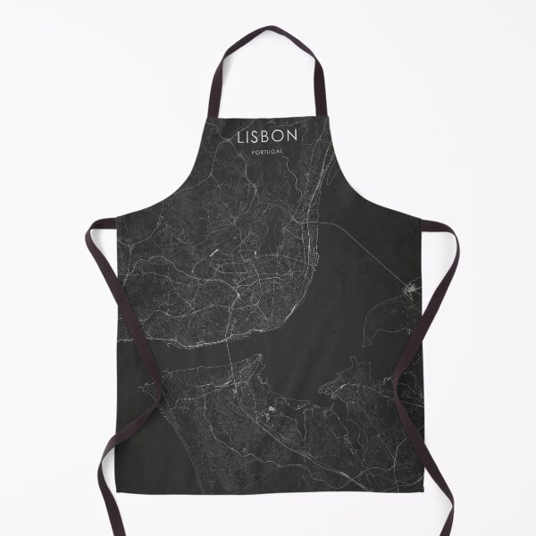 Item preview, Silver Lisbon City Map designed and sold by Alo.