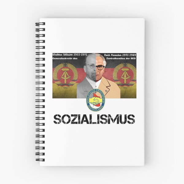 Item preview, Ulbricht vs. Honecker GDR flag socialism designed and sold by Oberlaender.