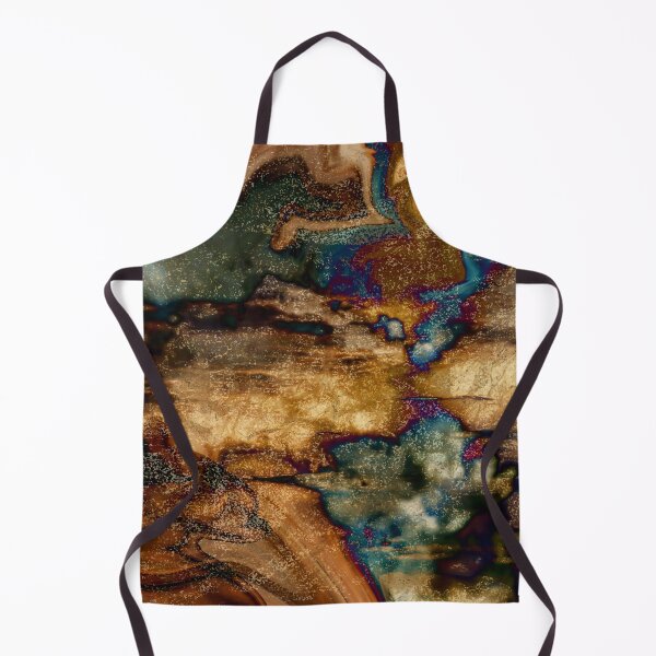 Item preview, More Shimmery Blau Copper Gold Marble designed and sold by BilgePaksoylu.