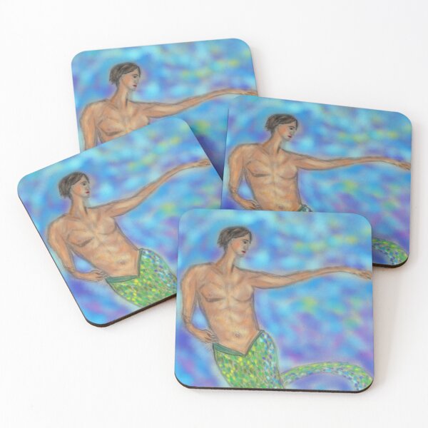 Item preview, A MERMAN IN FANTASY OCEAN  designed and sold by IvanaKada.