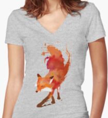 Vulpes Vulpes T-shirt col V femme