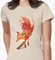 Vulpes Vulpes Tailliertes T-Shirt für Frauen