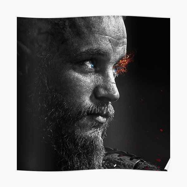 Ragnar Lothbrok le viking Poster