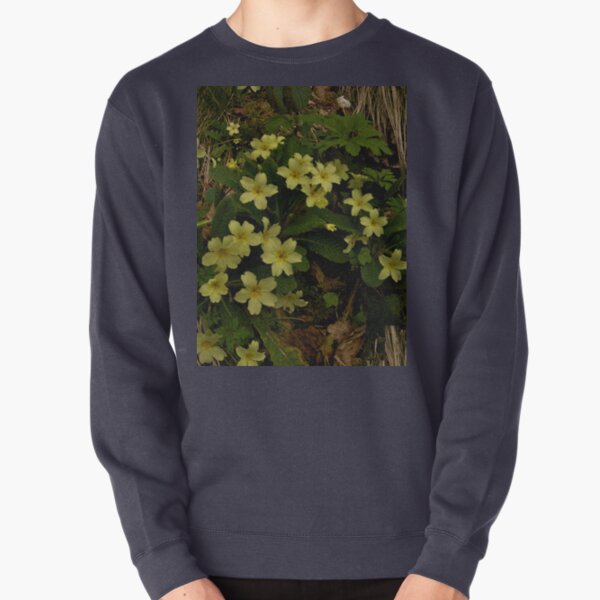Primrose, Drumlamph Wood, County Derry Pullover Sweatshirt