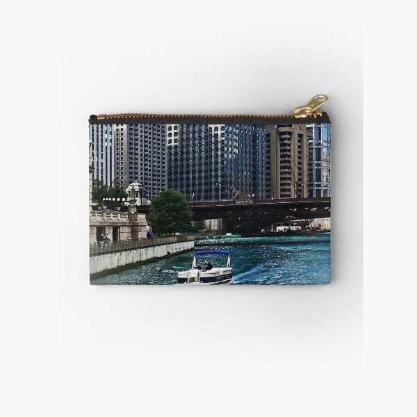 Item preview, Chicago IL - Chicago River Near Wabash Ave. Bridge designed and sold by Susan Savad.