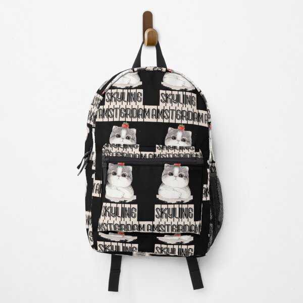 Item preview, Amsterdam Skyline Cat designed and sold by VintagePrada.