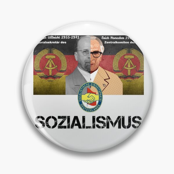Item preview, Ulbricht vs. Honecker GDR flag socialism designed and sold by Oberlaender.