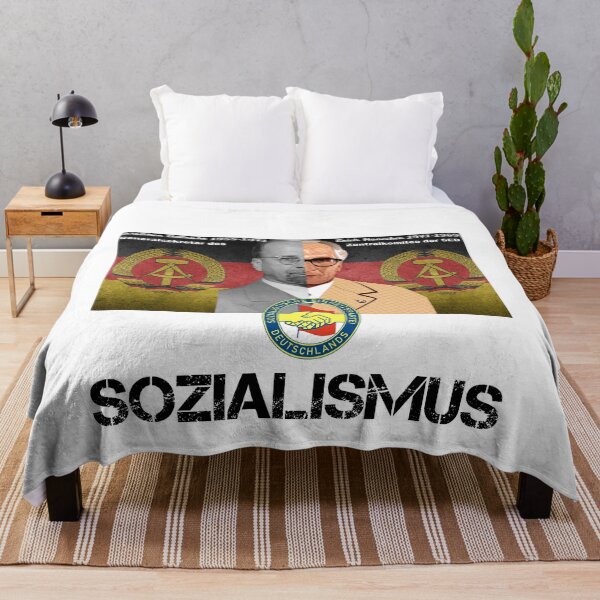 Item preview, Ulbricht vs. Honecker GDR flag socialism designed and sold by Oberlaender.