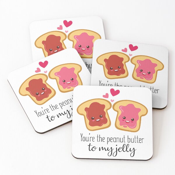 Item preview, you are the peanut butter to my jelly funny valentines day designed and sold by happinestSHOP.