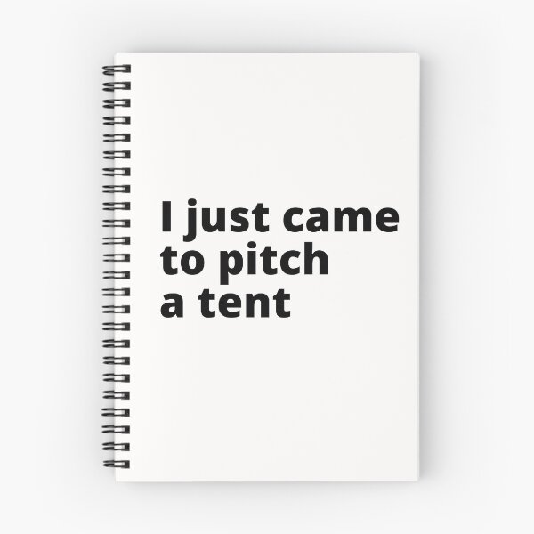 Item preview, Solo vine a montar una carpa designed and sold by OurBlairWorld.