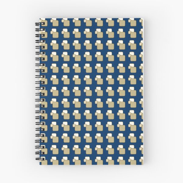 Item preview, Retro Square Pattern - Navy Blue and Beige designed and sold by Quooki.
