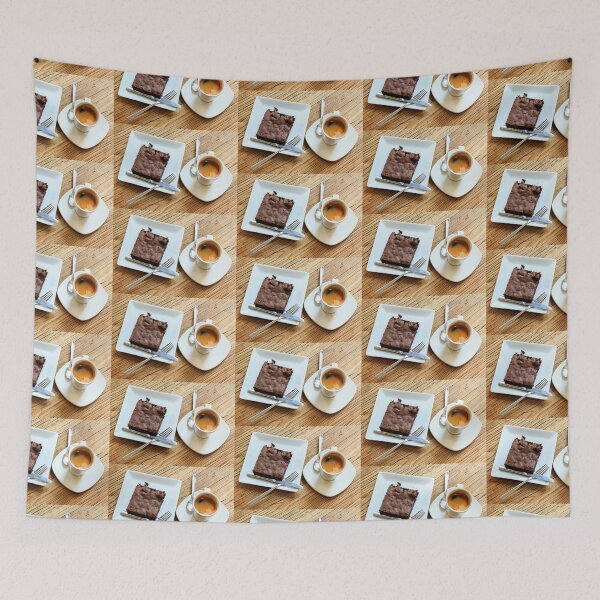 Item preview, Brownie and coffe naturmorte  designed and sold by Rrrainbow.