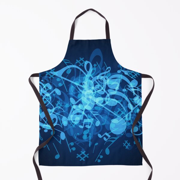 Item preview, Blue Glow Music Notes designed and sold by HavenDesign.