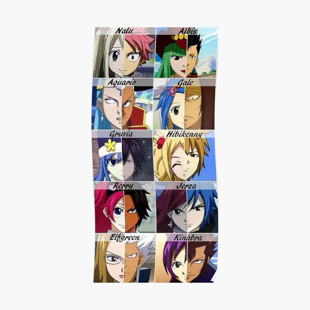 Fairy Tail Ships Poster By Kmcgwier Redbubble