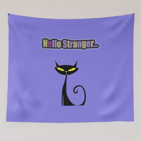 Item preview, Hello Stranger cute kity  designed and sold by Nickolas Kyprianos.