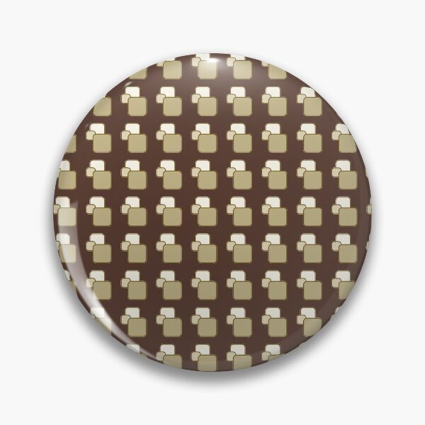Item preview, Retro Square Pattern - Brown and Beige designed and sold by Quooki.