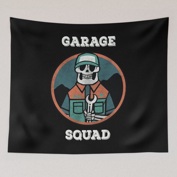 Item preview, Garage Squad Mechanic Design designed and sold by JBDeszigns.