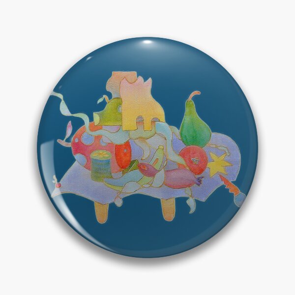 Item preview, Lunch Table with dark background designed and sold by AnnetteArt.