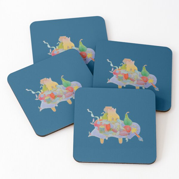 Item preview, Lunch Table with dark background designed and sold by AnnetteArt.
