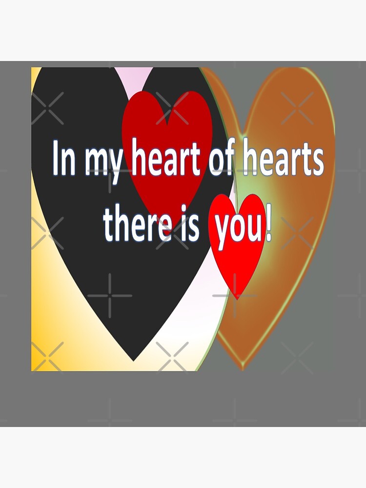 Flashy loud hearts with love quote by Veee8