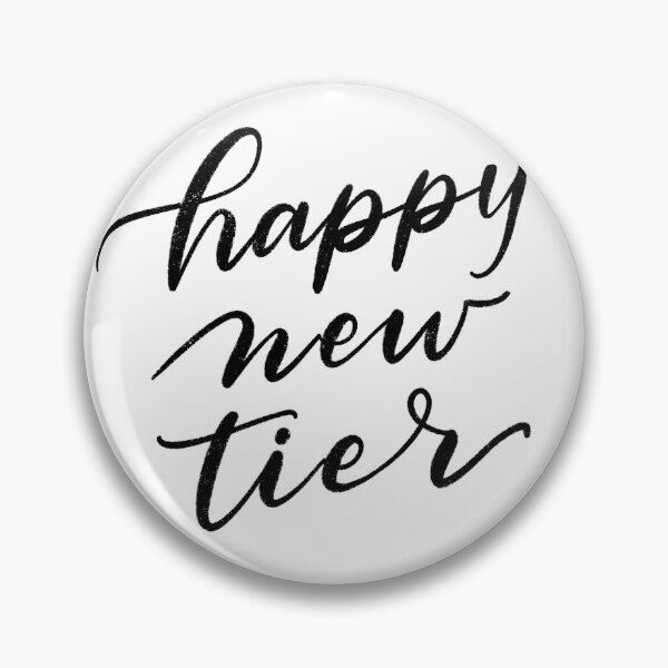 Item preview, Happy new tier design in black designed and sold by cbycarolinam.