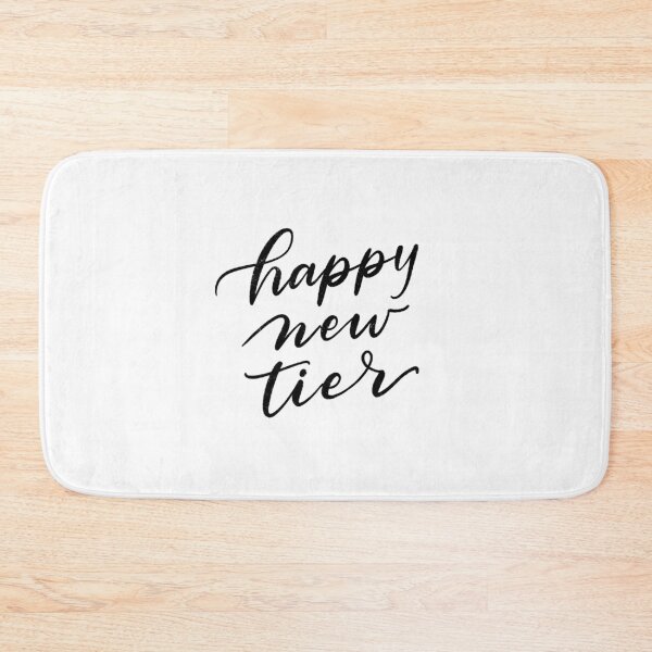 Item preview, Happy new tier design in black designed and sold by cbycarolinam.