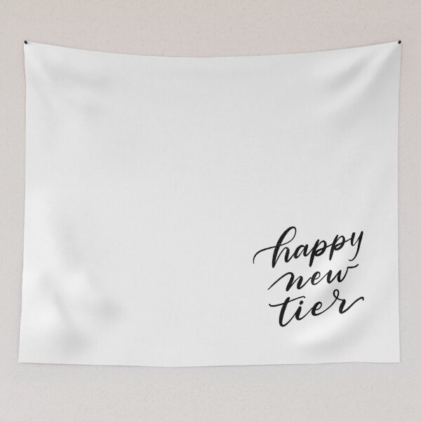 Item preview, Happy new tier design in black designed and sold by cbycarolinam.
