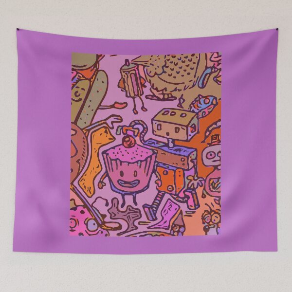 Item preview, Psychedelic-a-doodle #1 designed and sold by HappyBeagle.