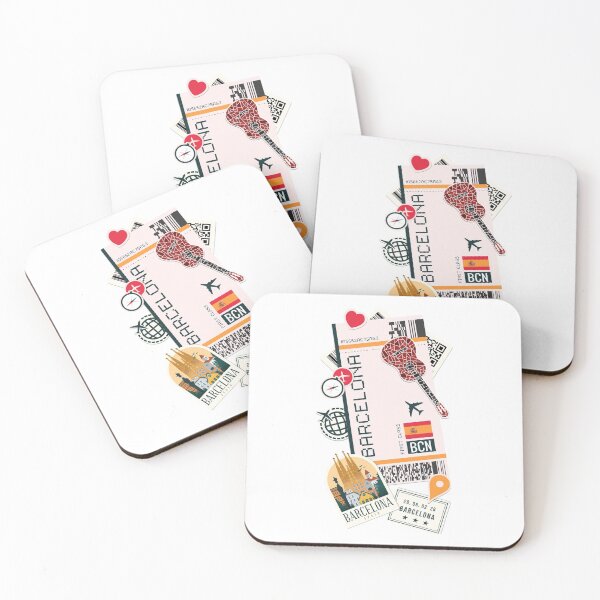 Item preview, Air ticket Barcelona travel first class designed and sold by Shirtey.