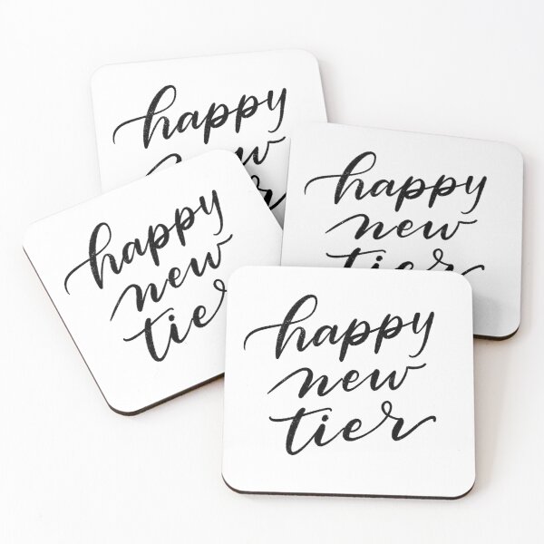 Item preview, Happy new tier design in black designed and sold by cbycarolinam.