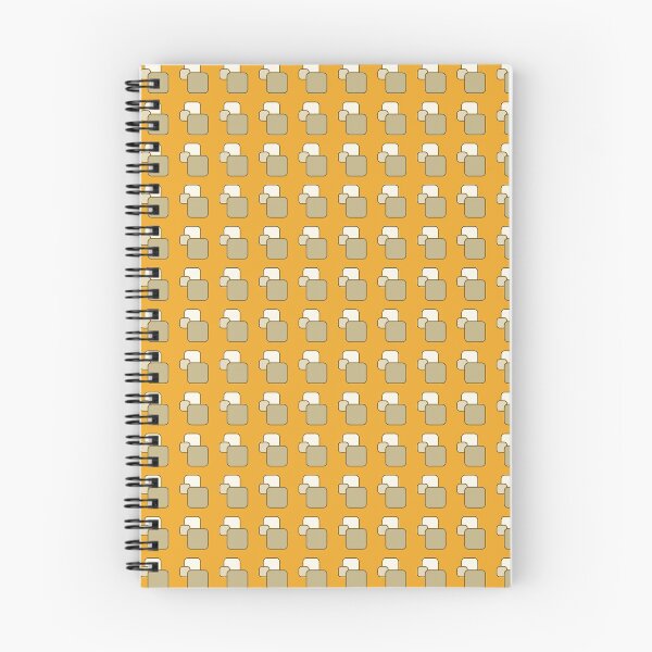 Item preview, Retro Square Pattern - Mustard Yellow and Beige designed and sold by Quooki.