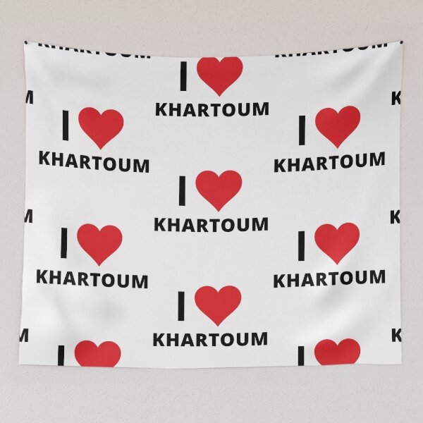 Item preview, I Love Khartoum (light) designed and sold by mugify.