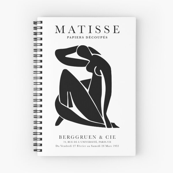 Artikelvorschau, Henri Matisse Nude. Papier Decoupes Art Black, Matisse Cutout's entworfen und verkauft von re-make-.