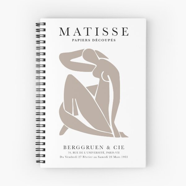 Item preview, Henri Matisse Nude. Paper Decoupes Art Beige, Matisse Cutout's designed and sold by re-make-.