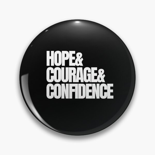 Item preview, Hope Courage Confidence designed and sold by ModkMerch.
