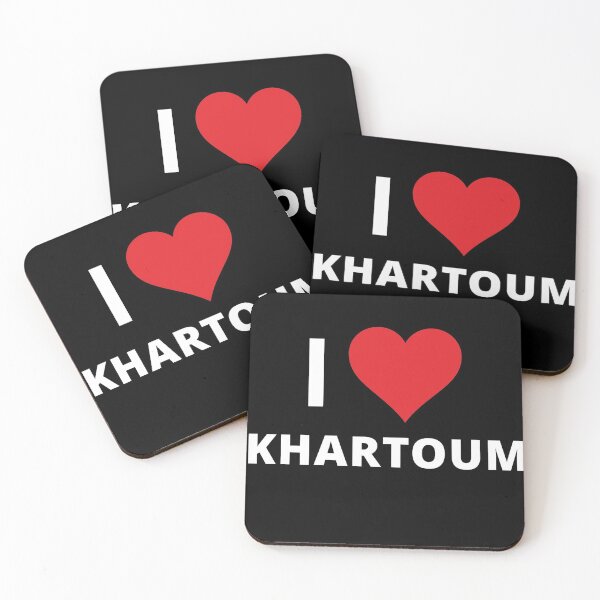 Item preview, I Love Khartoum (dark) designed and sold by mugify.