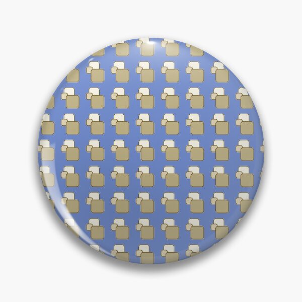 Item preview, Retro Square Pattern - Blue and Beige designed and sold by Quooki.