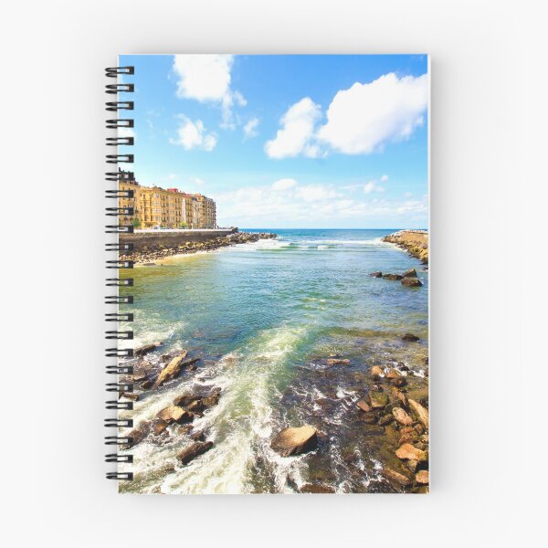 Item preview, View from the Zurriola bridge in San Sebastian designed and sold by Rrrainbow.