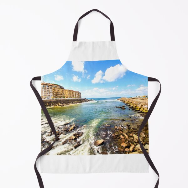 Item preview, View from the Zurriola bridge in San Sebastian designed and sold by Rrrainbow.