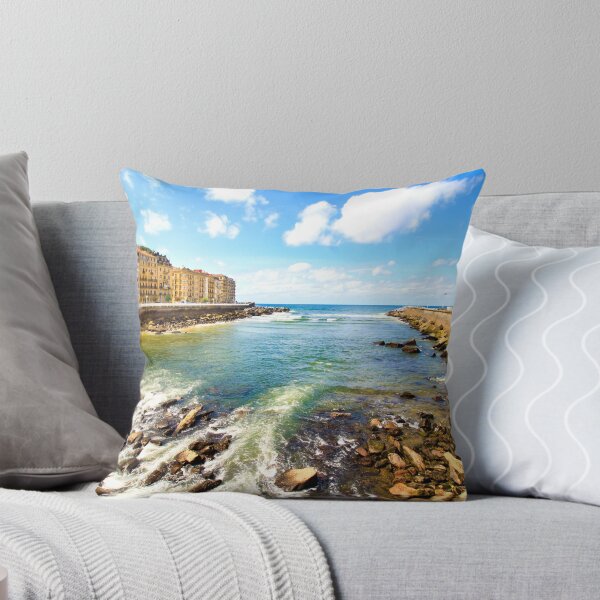Item preview, View from the Zurriola bridge in San Sebastian designed and sold by Rrrainbow.