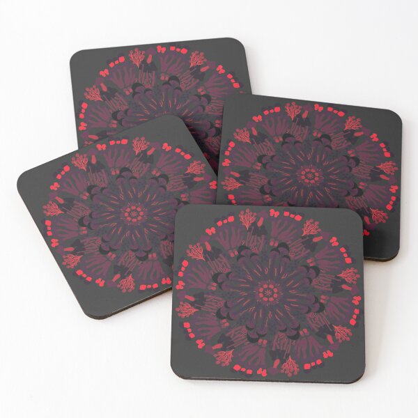 Item preview, Mushroom mandala designed and sold by Plantlifegirl.